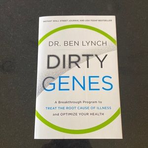 Dirty Genes Health Book by Dr. Ben Lynch brand new